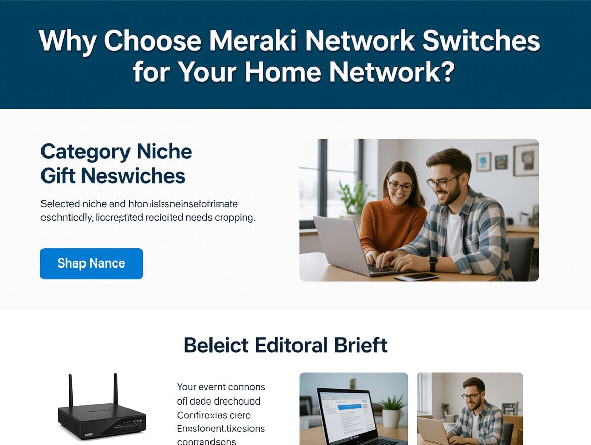 Why Choose Meraki Network Switches for Your Home Network?